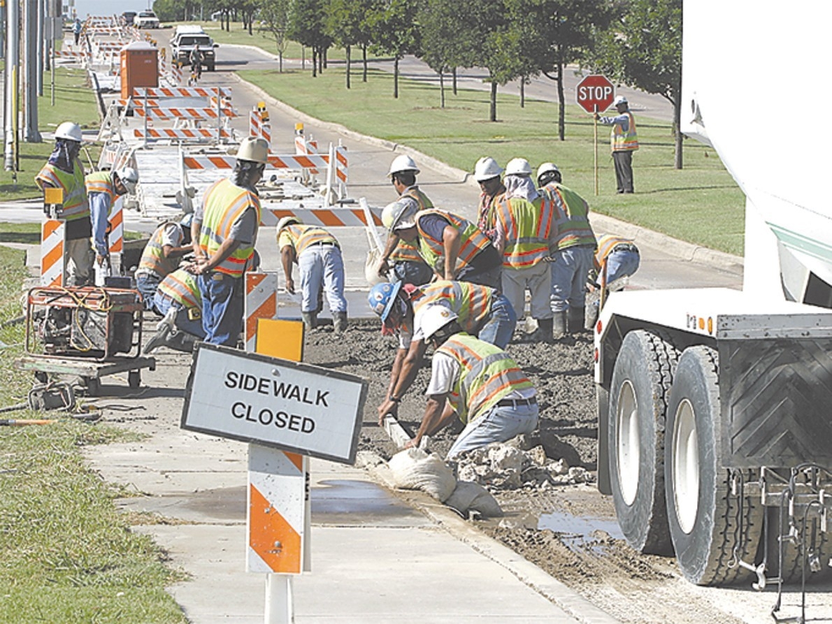 Machine Street Paving